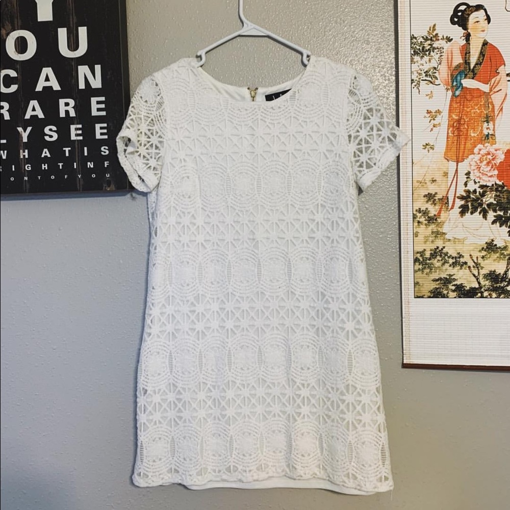 Lulus white dress